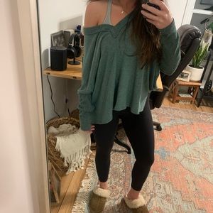 Lulus Long Sleeve Oversized Sweater